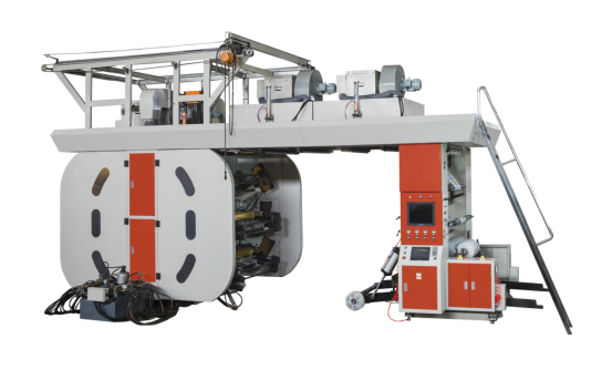 6 COLOR CI FLEXO PRINTING MACHINE