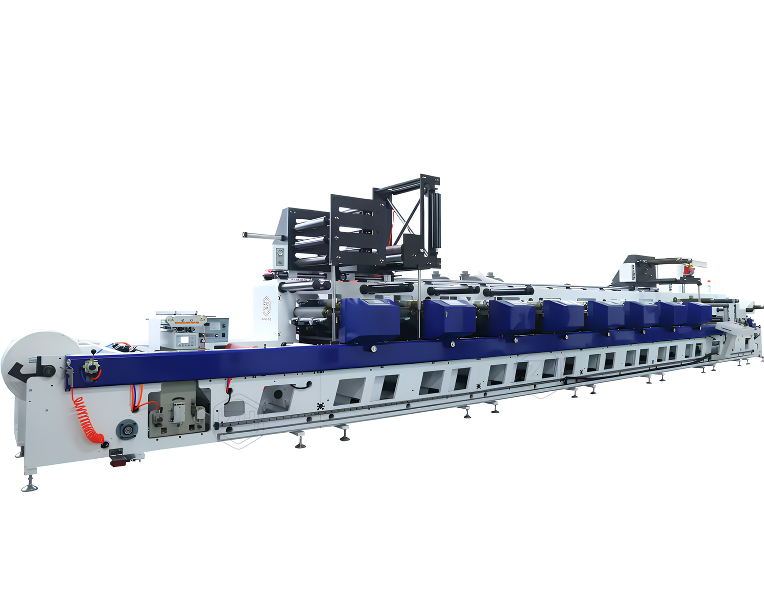 8color inline flexo printing machine