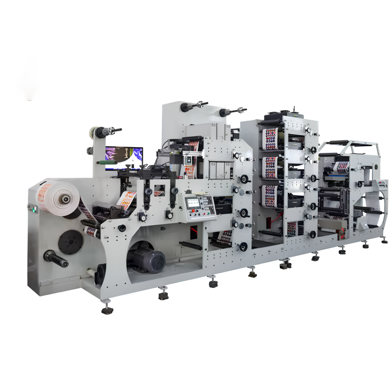8 color label flexo printing machine