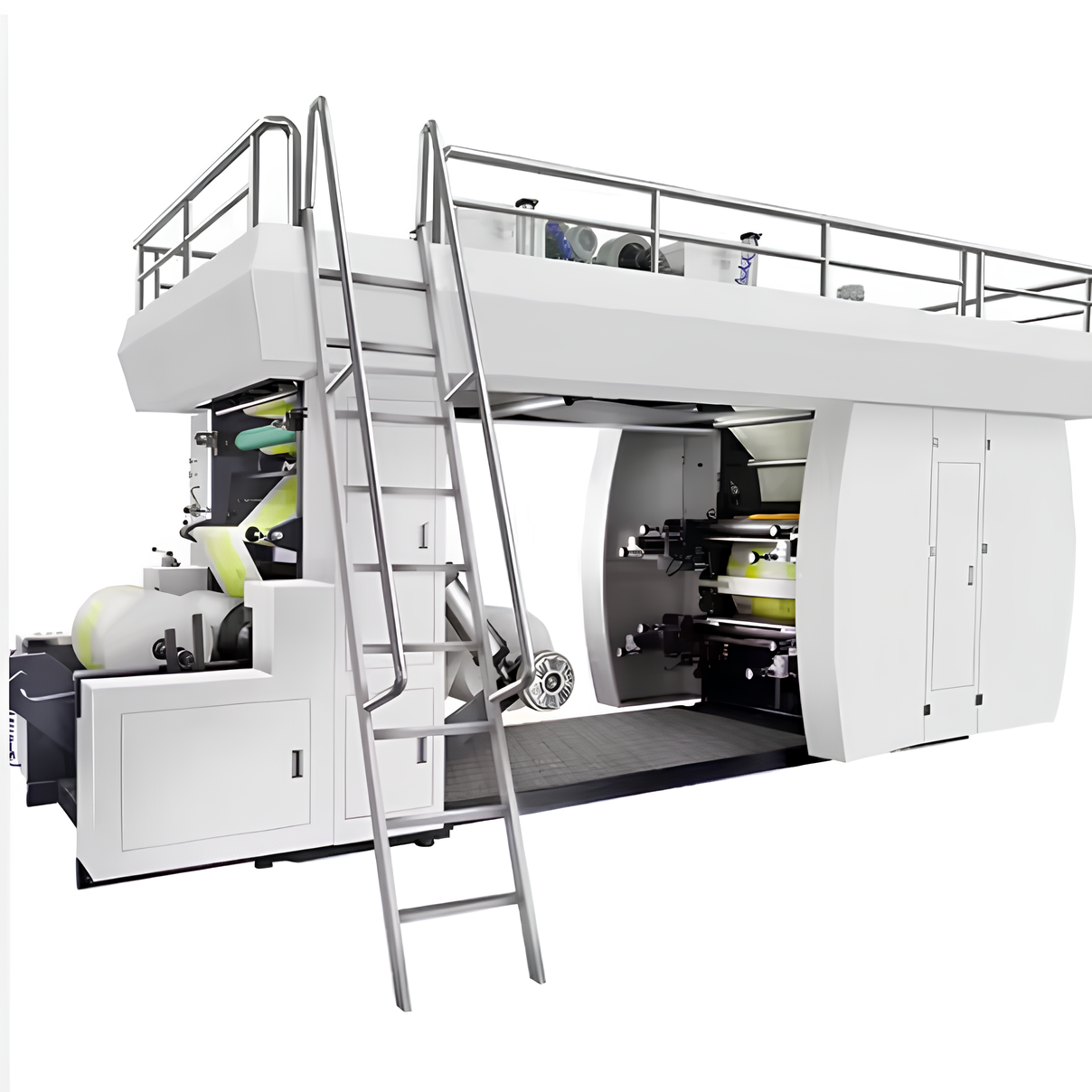 6 Color cheap plastic film/Paper CI flexo printing machine