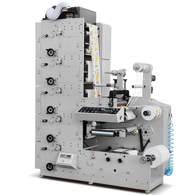 4 color label flexo printing machine
